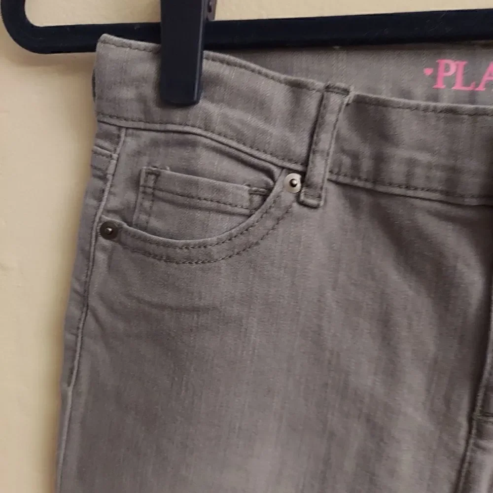 CHILDRENS PLACE 14 Girls Super Skinny Jeans in Granite Wash